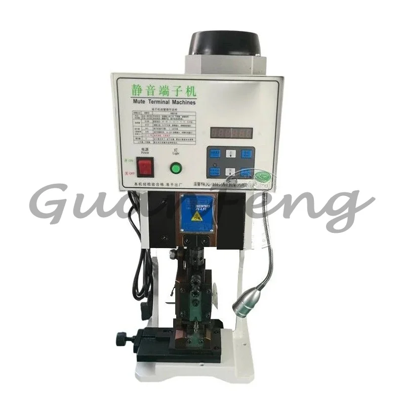 220V High Speed Cable Crimper Low Noise Crimping Tool 1.5T Automatic Silent Terminal Machine