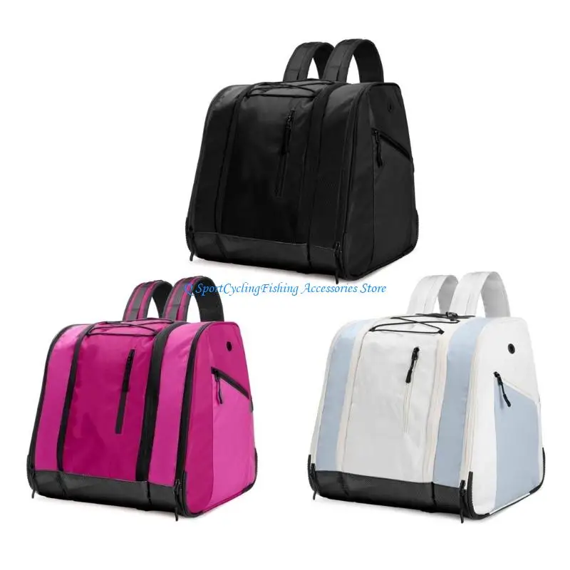 

Travel Oxford Fabric Skate Shoe Bag for Skiing Rollerblading Activity