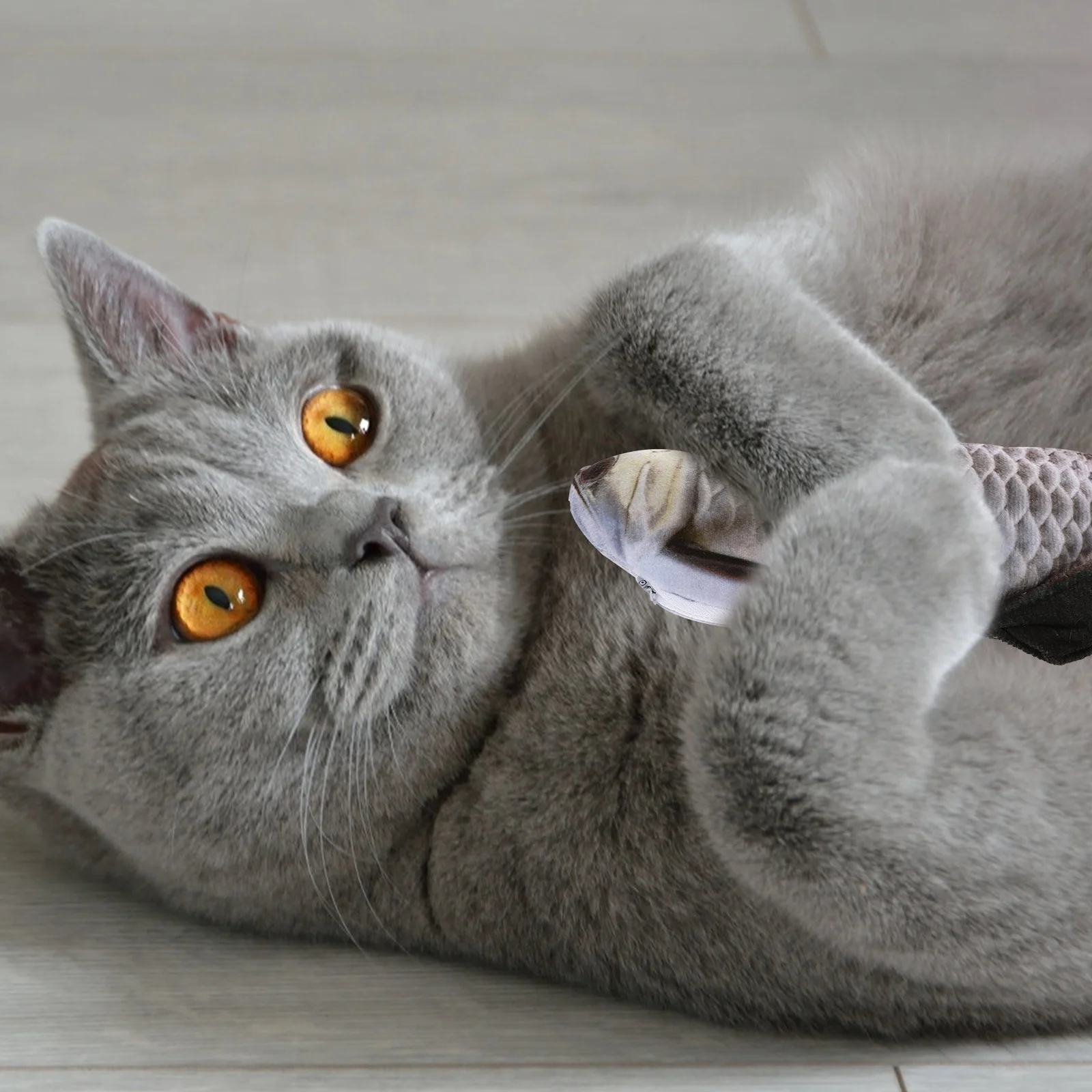 

1 шт., сенсорная вибрация, электрическая имитация рыбы, интерактивная игрушка для кошек, движущаяся рыба, зарядка через USB, товары для домашних животных