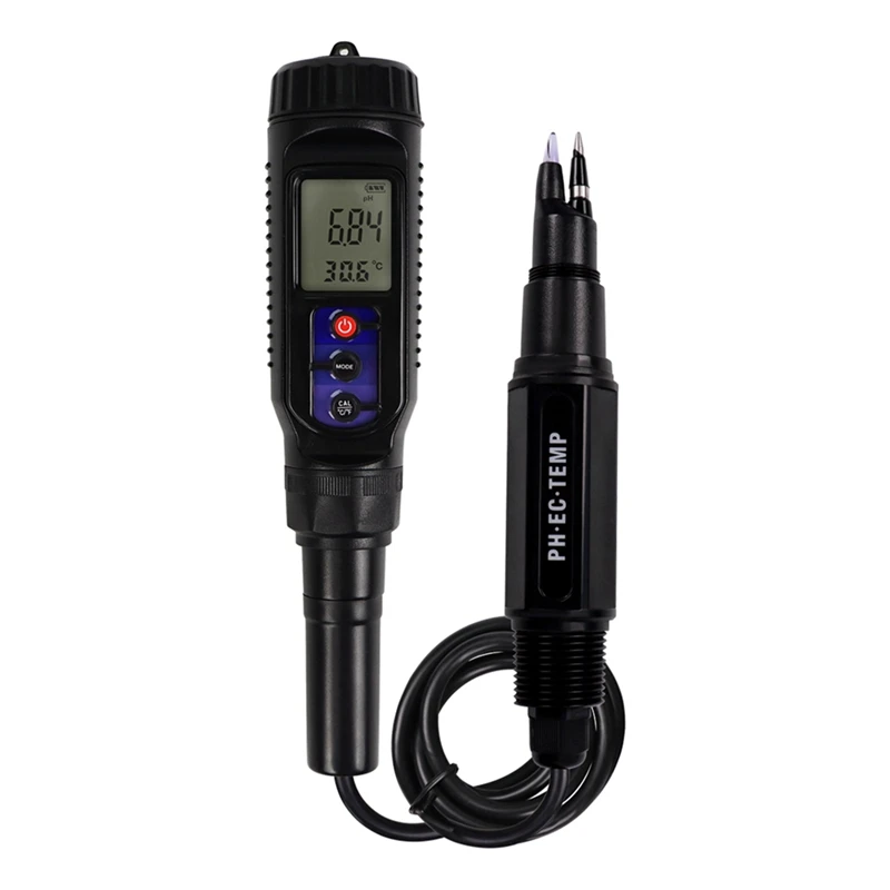 WIK-nbWater Testador de qualidade do solo digital PH/EC/TEMP 3 em 1