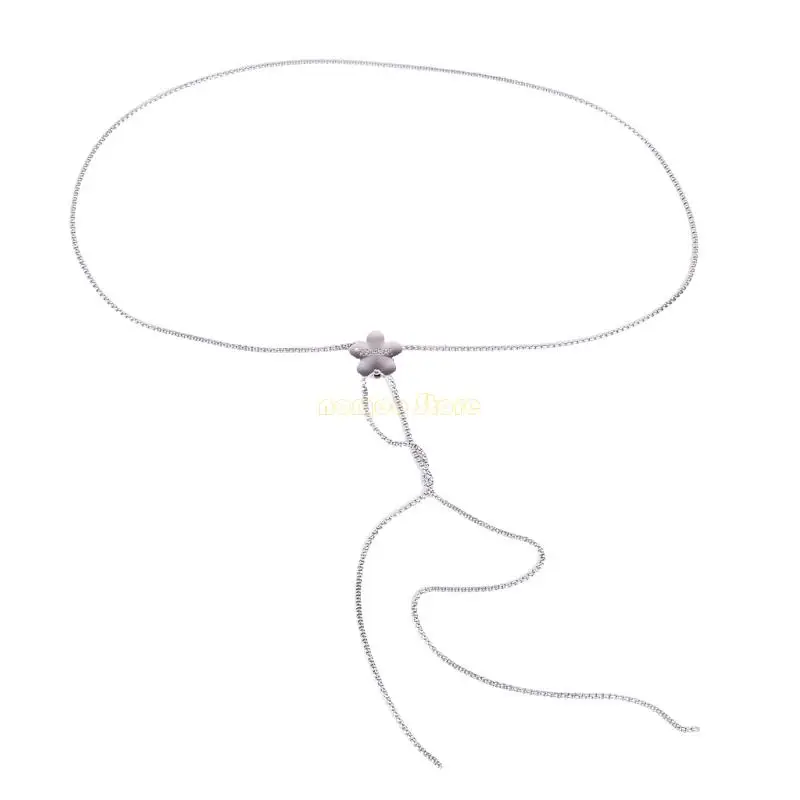 31BF trang sức cơ thể kim loại được tô điểm với chuỗi cơ thể có thể tháo rời cho phụ nữ