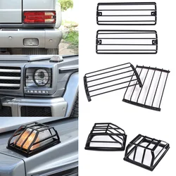For 2004-2018 Mercedes-Benz G-class W463 black car headlight taillight indicator wide light protective net cover car accessories
