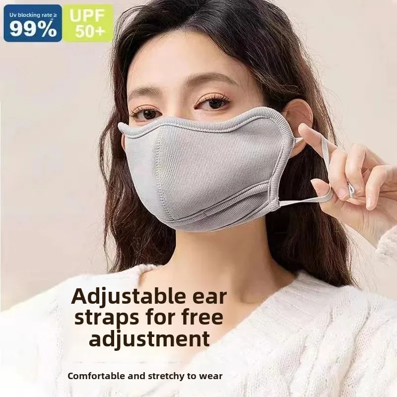 Autumn/Winter Warm Breathable 3D Slimming Thickened Motorcycle Face Mask Unisex High Aesthetic Value Anti-Cold Wind Riding Mask