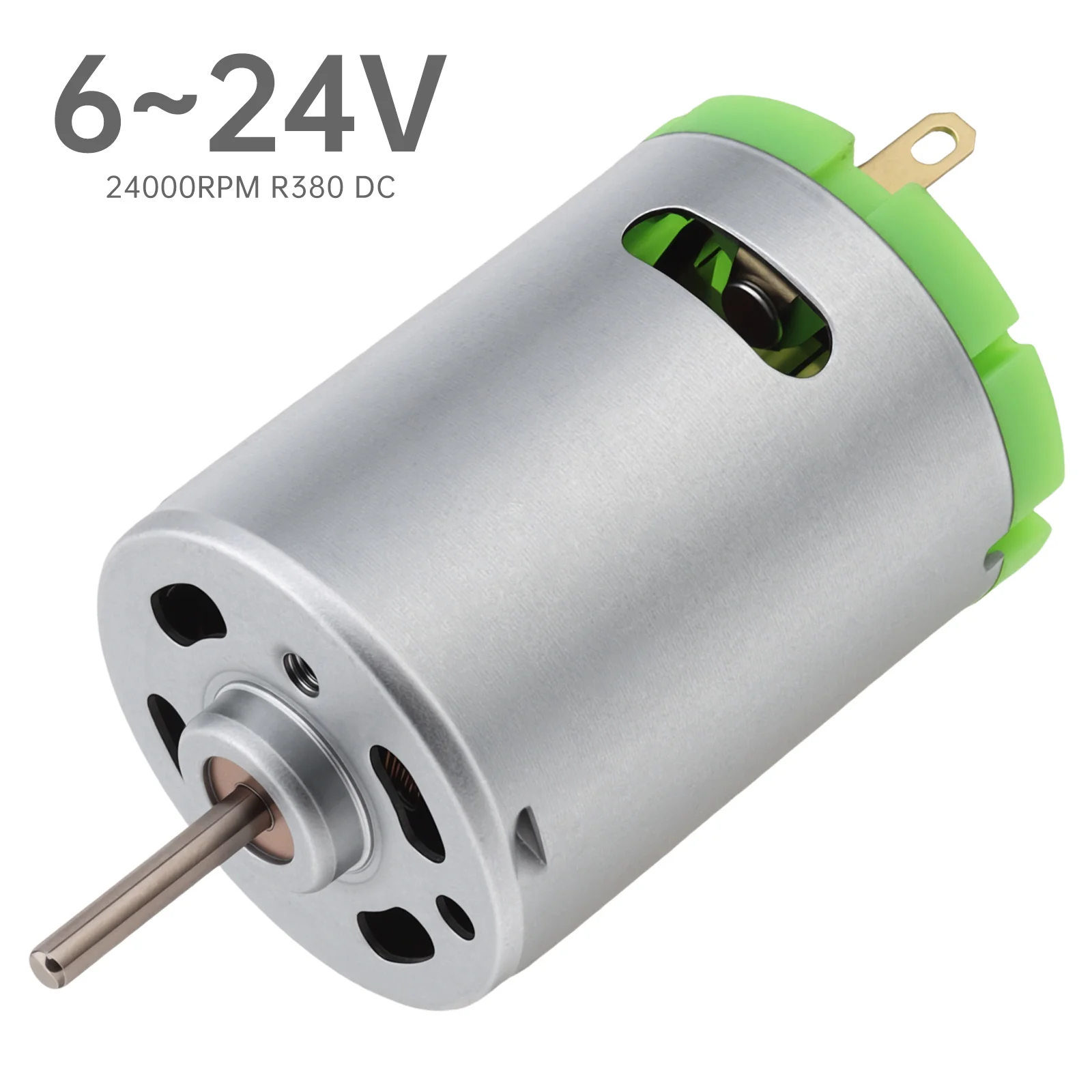 390/395/R280/R380 6-24V DC Motor 15600-24000RPM High Speed Micro Motor Motor for DIY Toys Hair Drier Mini Fan Small Appliance