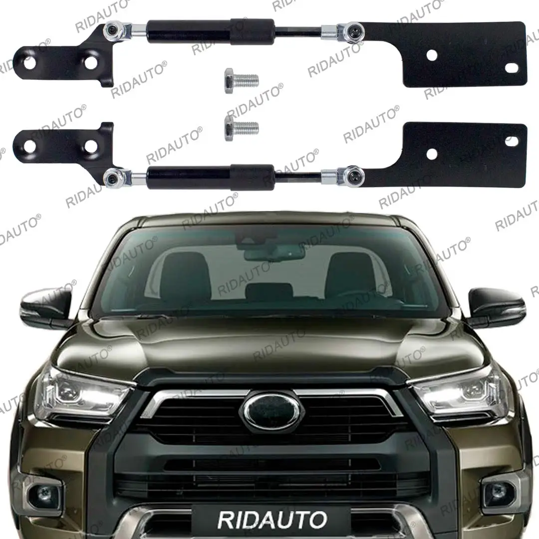 

Oil Damper Lift Gas Boot Struts For TOYOTA HILUX REVO ROCCO 2015 2018 2024 Pickup Slow Down Easy Up Truck Steel Rear Tailgate