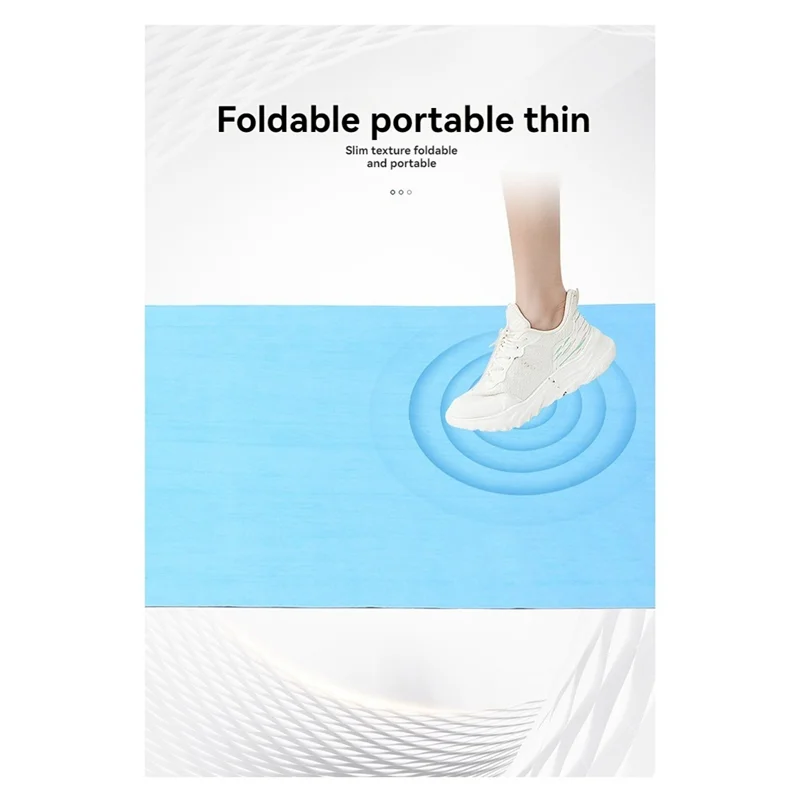 

B93B-Travel Yoga Mat, Foldable Anti Slip Sports Suede Mat,Fitness Mat For Pilate