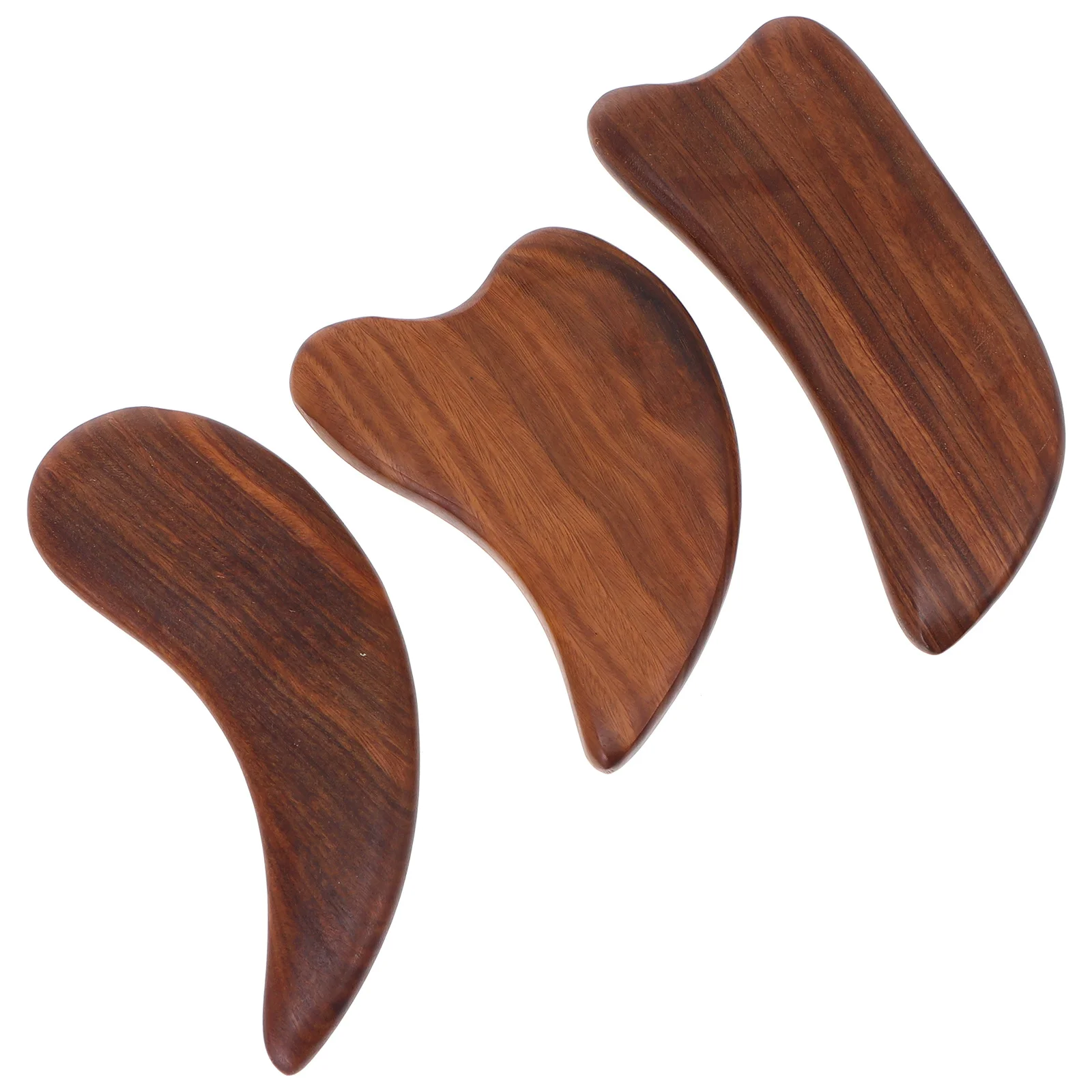 3 قطع من أداة تدليك الجسم غوا شا مكشطة لوحة كشط لتخفيف العضلات