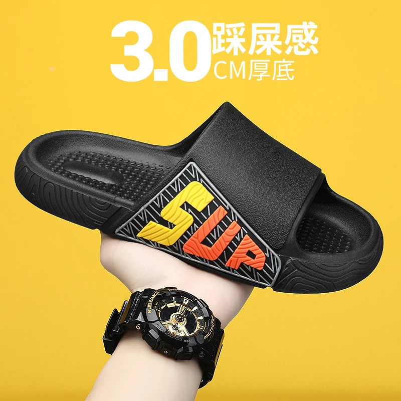 Fashion Brand men Slippers Summer Classic Sports Sandals Men Casual EVA Flat Slippers Outdoor Indoor Shoes
