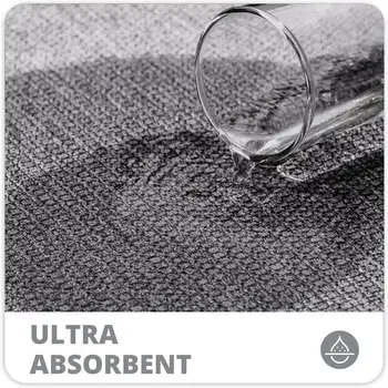 浴室地墊,超薄浴室地毯,橡膠浴室地墊,防滑浴室地毯,快乾,可機洗,低絨毛,吸水性強 6 最佳銷售 浴室墊 - №1