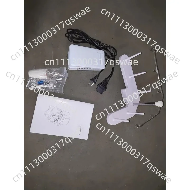 Three-thread Overlock Sewing Machine with LED Light and Strong Suction Feet, Heavy-duty Metal Sewing Machine