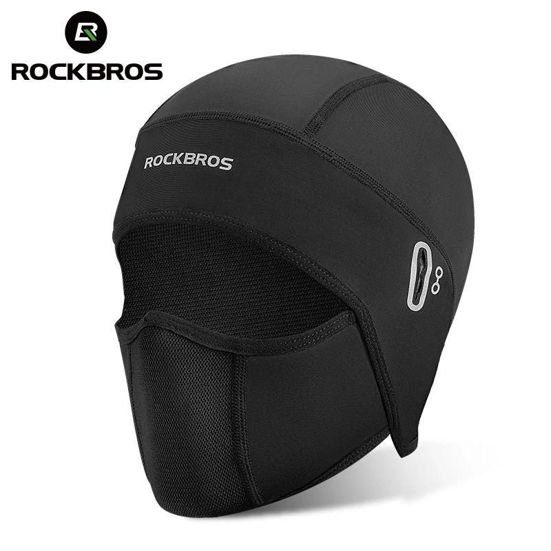 

ROCKBROS Summer Ice Silk Motorcycle Bike Caps Breathable Quick Drying Bicycle Full Face Mask Sports Running MTB Road Cycling Cap