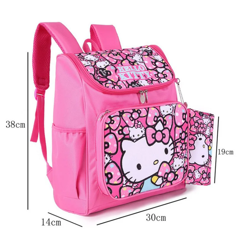 Sanrio Melody Student Schoolbag Cartoon Simple Clow M Large Capacity Pacha Dog Pencil Case Backpack