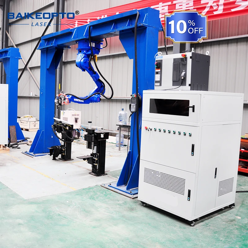 BK-RC3000T 3000 واط ذراع آلي لحام ليزر معدات لحام الليزر قاطع الليزر ذراع آلي ذراع آلي صناعي
