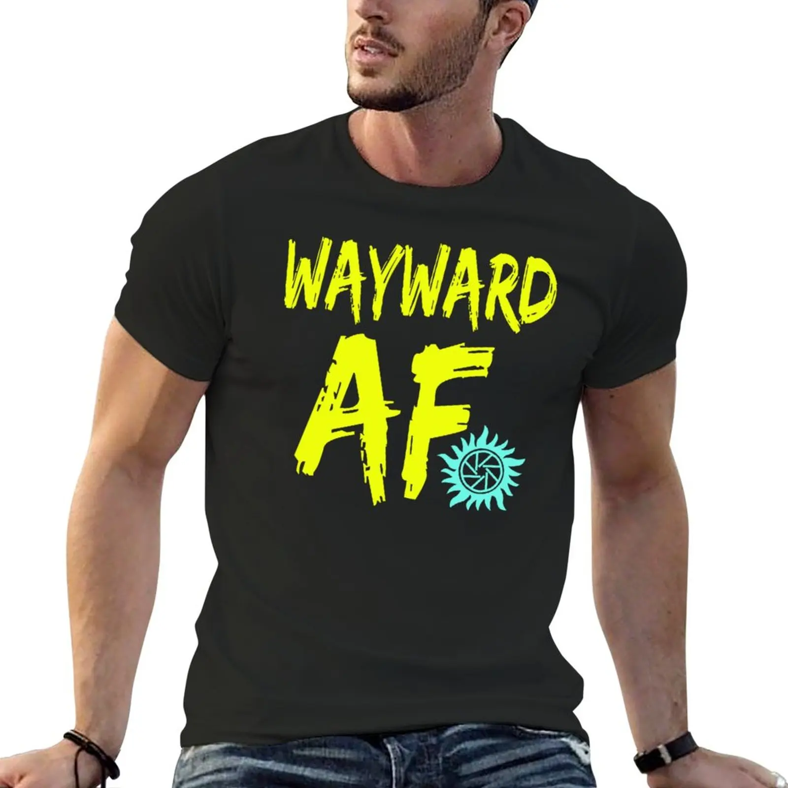 New WayWard Af T-Shirt T-Shirt sports fan t-shirts heavyweight t shirts fitted t shirts for men