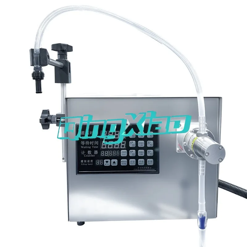 

Single Head Magnetic Pump Numerical Control Quantitative Liquid Filling Machine Small Manual Semi Automatic Liquid Filling Use