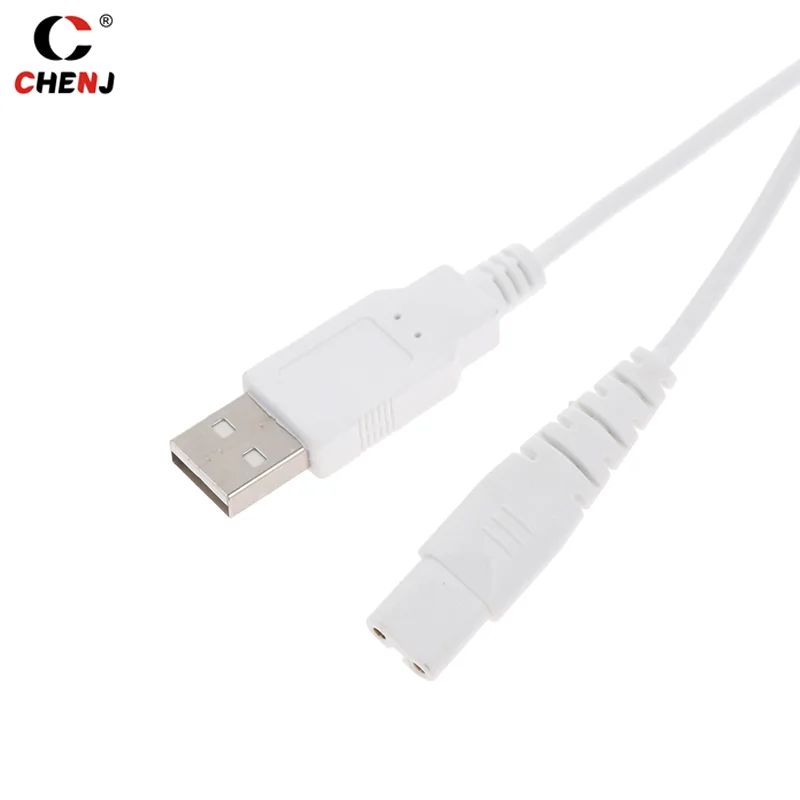 1Pcs White USB Cable Charging Line Suit HF-5 HF-9 HF-6 Oral Irrigator Teeth Water Flosser Accessories
