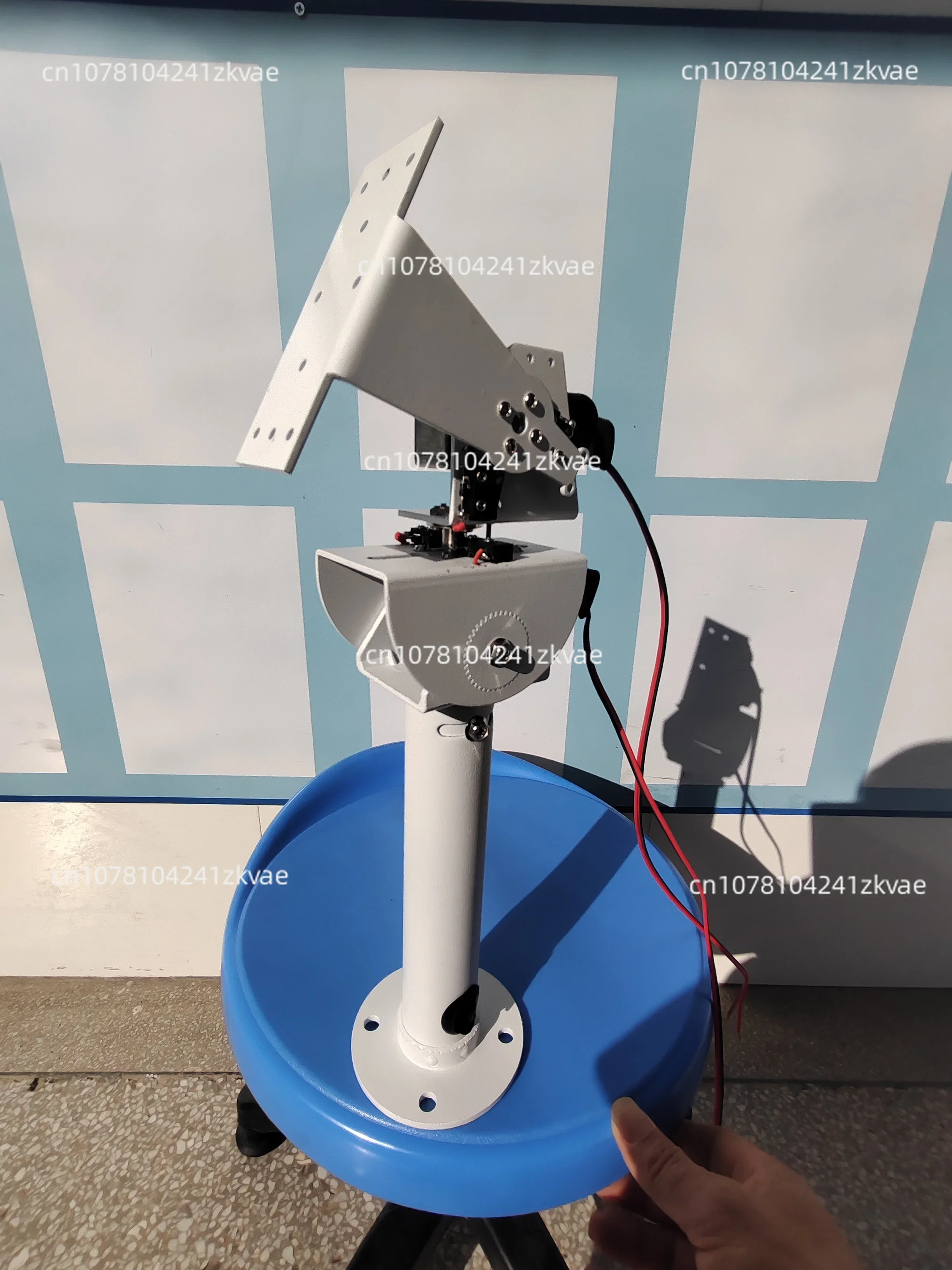 Heavy load and high torque all-metal X axis Y axis DC dual-axis pan-tilt Solar tracking Monitoring Robot