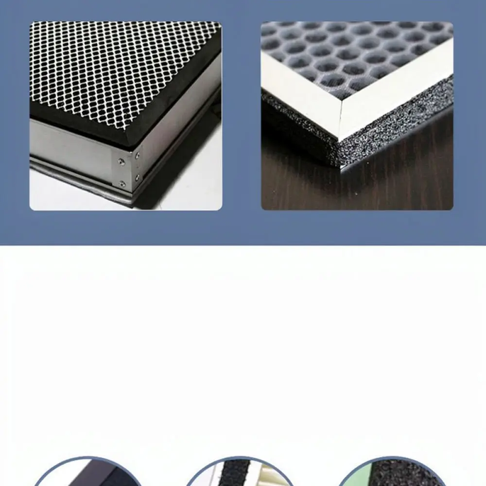High Performance Air Purifier Filter Hepa Composite With Activated Carbon For Odor Dust And Particle Removal