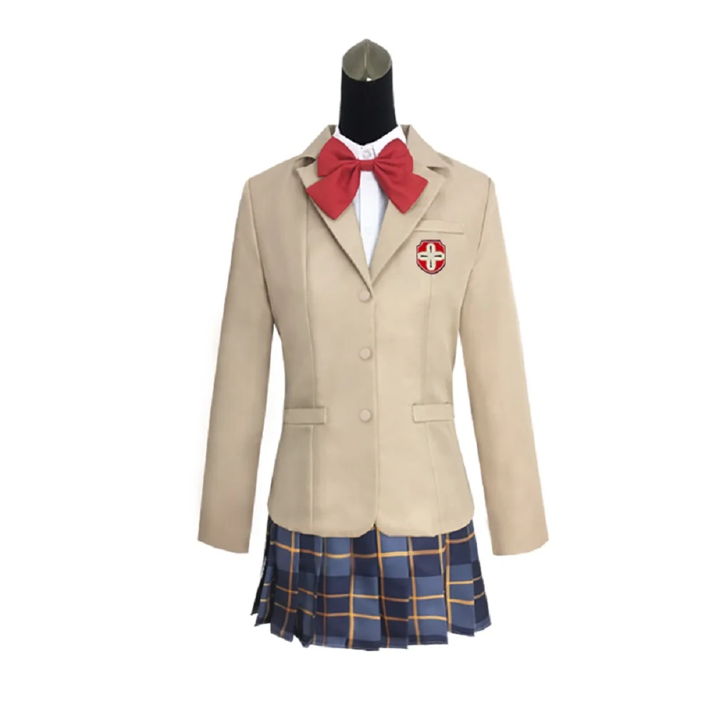 Unisex Anime Cos Misaka Mikoto Cosplay Costumes Halloween Uniform Suits