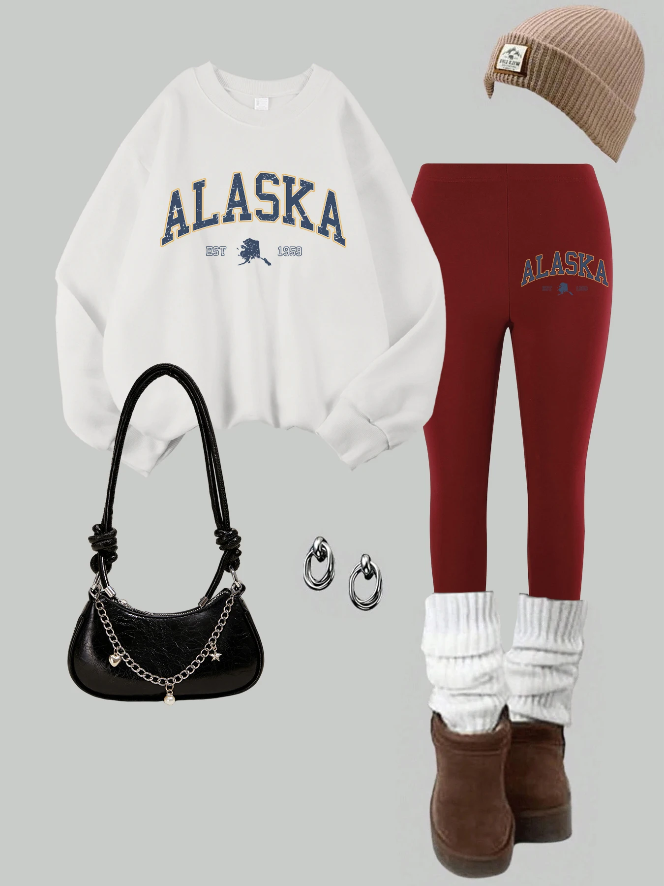 

Женские толстовки с разноцветными полосками и принтами Мадрид, комплект леггинсов, зимние теплые флисовые толстовки, брюки, повседневная одежда