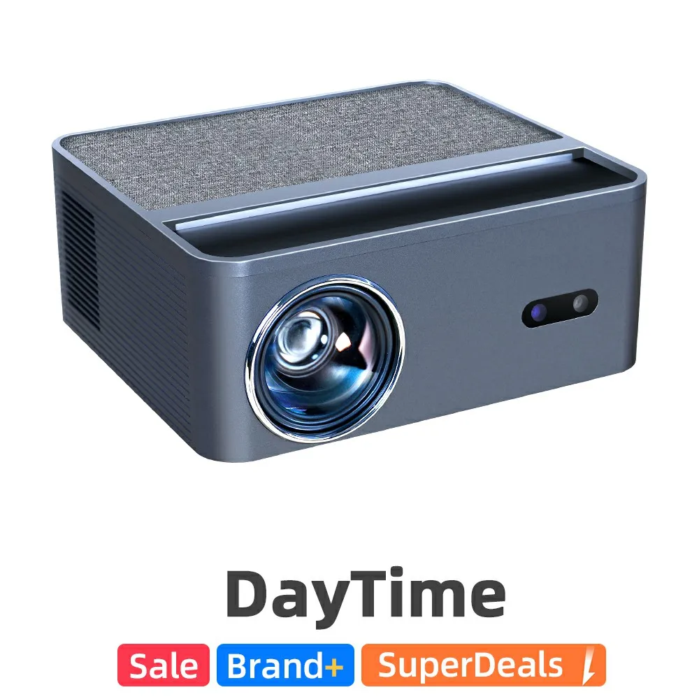 Projecteur portable AUN A45, Android, home cinéma, téléphone mobile, jeu laser, Full HD 1080, WIFI, mini projecteurs, c…