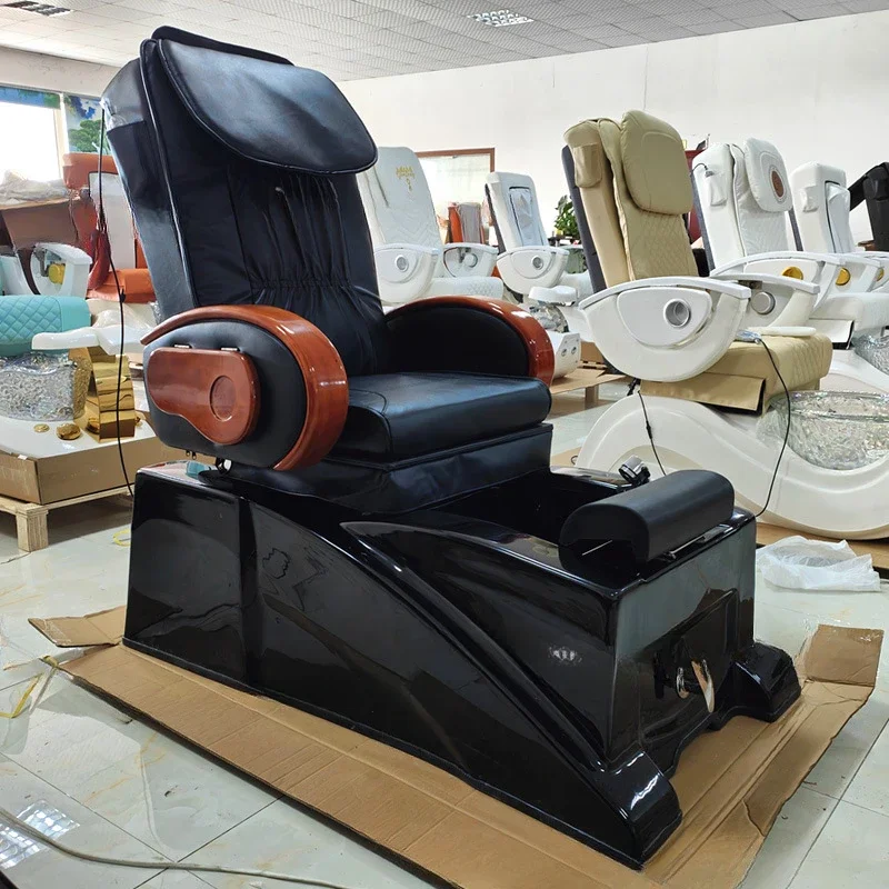 

Foot Massager Cosmetology Stretcher Cosmetic Lounger Electric Bed for Massage Adjustable Base Professional Hair Lash Liege Spa