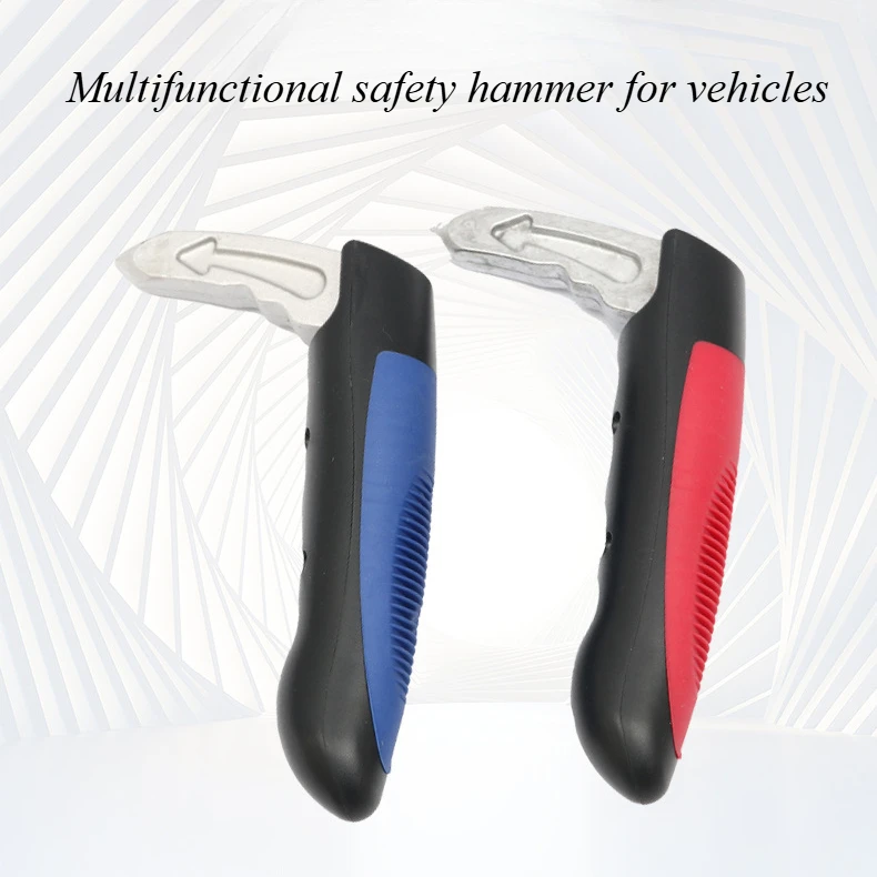 2Pcs Car Door Assist Handle 2 in 1 Multifunction Vehicle Support Handles Window Breaker Portable Automotive Car Handle Assist