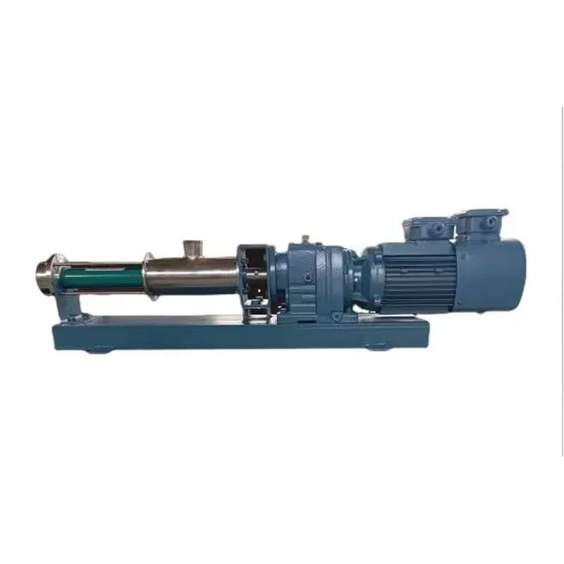 Seepex MD025-6L Eccentric Rotor Screw Pump - 304/316L Stainless Steel for Oil, Tomato Paste & Sewage
