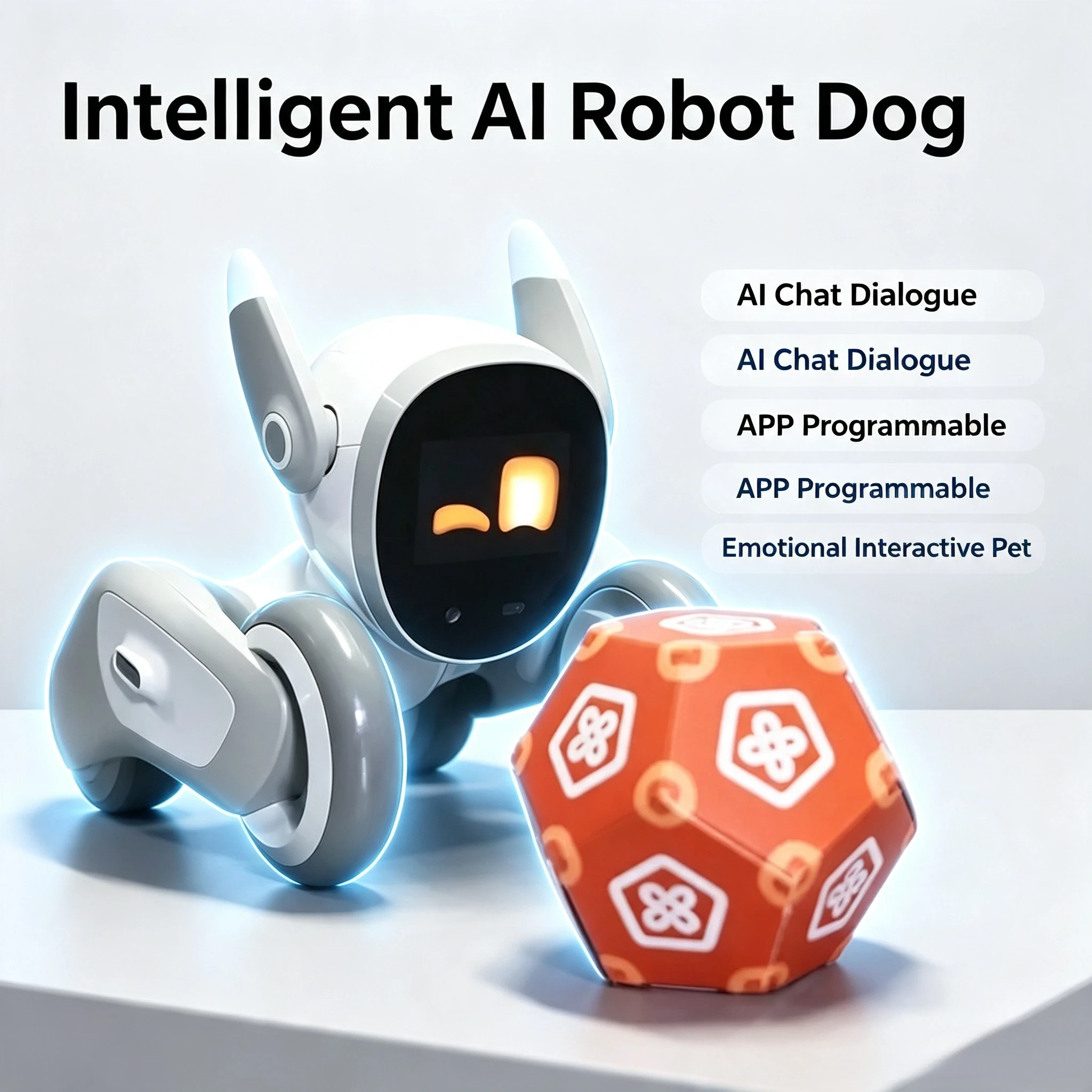 Kids Education Free App - Cane Robot Intelligente con IA, Compagno