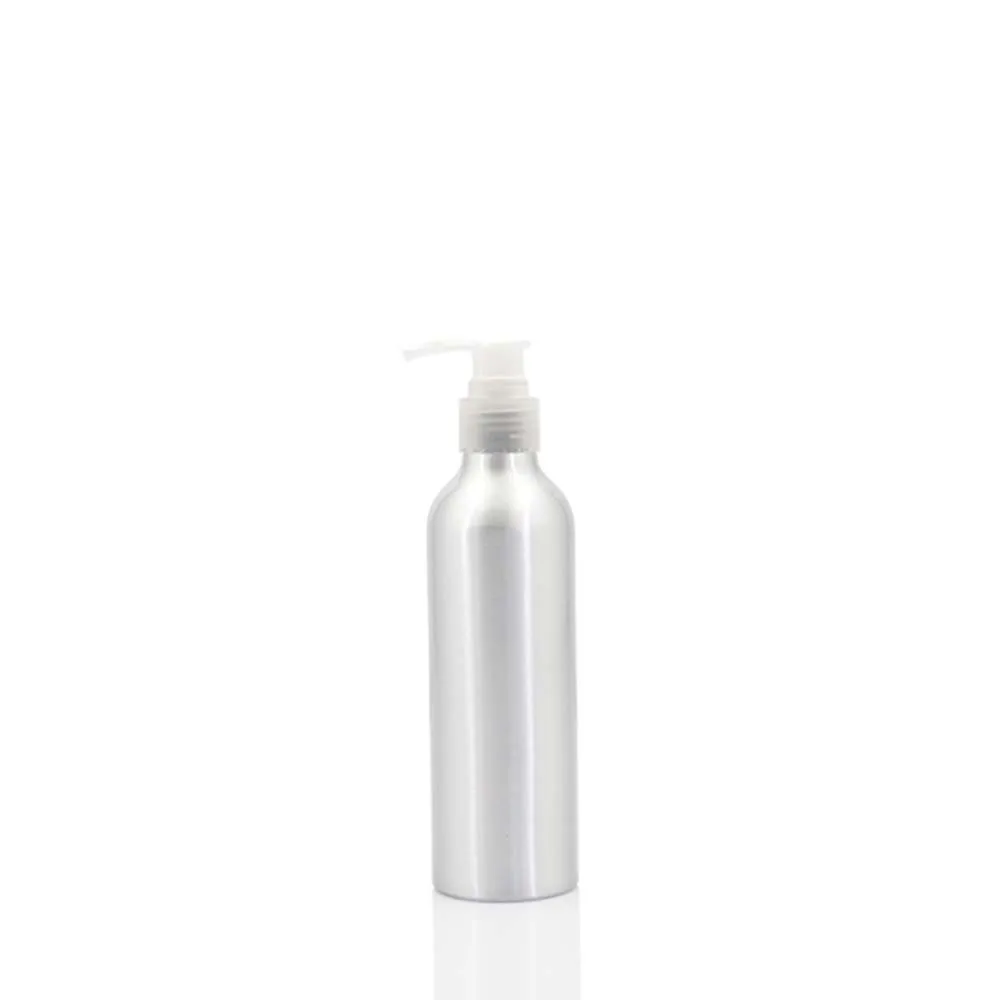

Quality Empty Makeup Hand Pump Shampoo Aluminum Bottle Hairdresser Pressing bottle Lotion Bottle Gel Bottle Refillable Bottles