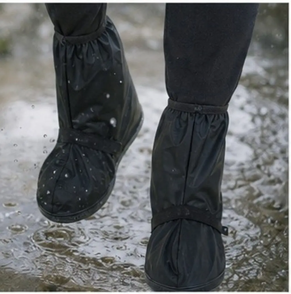 Reusable Waterproof Shoe Covers Non-Slip Lightweight Comfortable Joint Support Posture Improvement for Outdoor Leisure Party