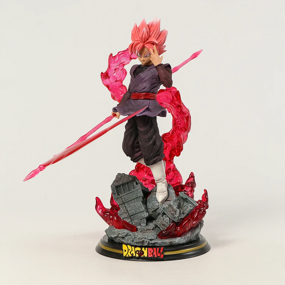 Goku czarna Super Saiyan róża Zamasu 26cm kolekcjonerska figura dekoracyjna kolekcja pcv lalki