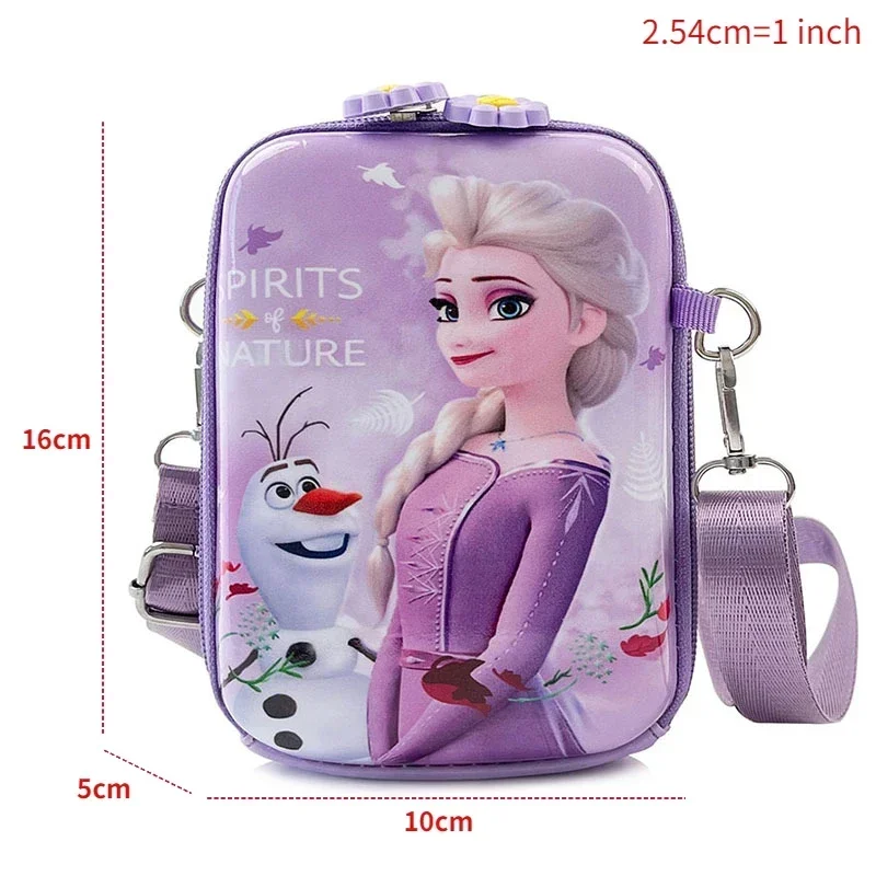 Disney Frozen 2 Elsa Anna Cartoon Princess Messenger Mickey Mouse Cute Bag Hot Toys Shoulder Bags Kawaii Coin Purse Jewelry Bag