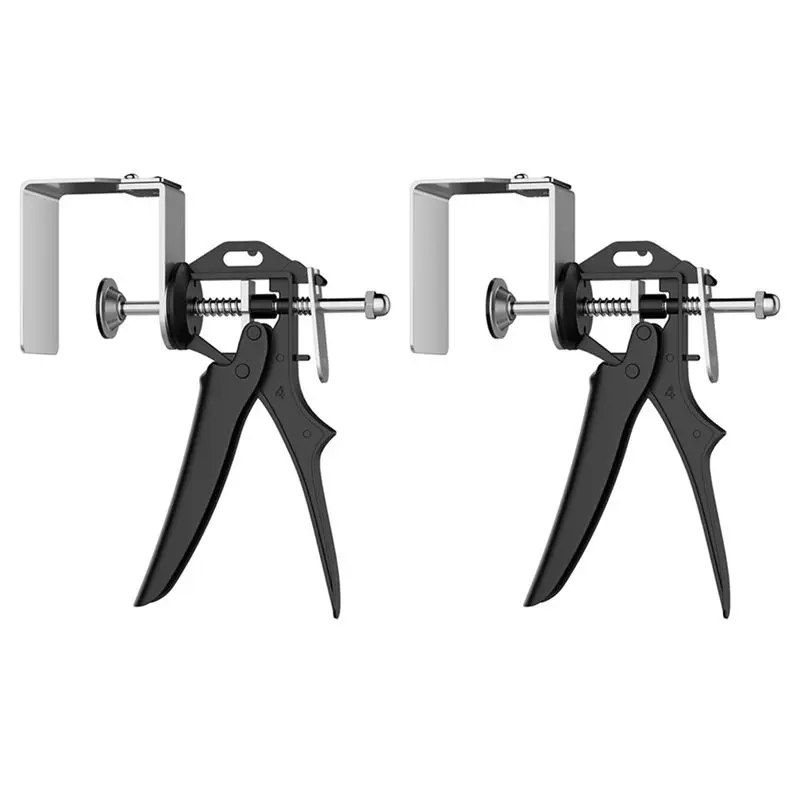 AEE4-2Pcs Drawer Front Installation Clamps,Cabinet Door Clamp Hardware Jig,Multi-Adjustable Drawer Panel Fixing Clamp