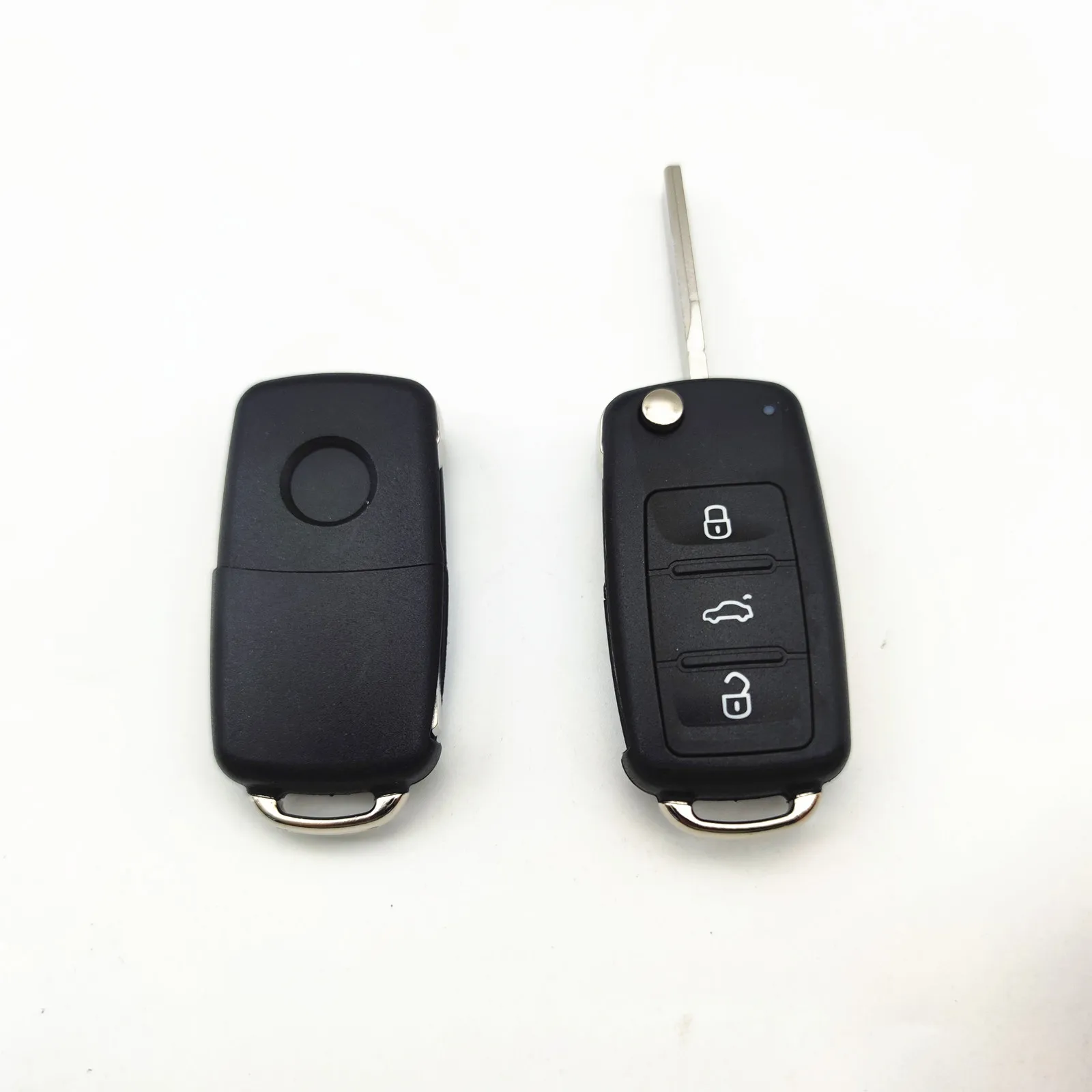 1개 2/3버튼 리모컨 자동차 키 434MHz ID48 칩 폭스바겐 골프 파사트 티구안 폴로 제타 비틀 5K0 837 202AD 5K0837202AD용