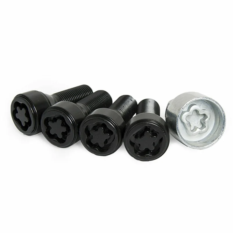 

Wheel Lock Set Anti Theft Lug Nuts Bolt M14*1.25 36136792851 6792851 For BMW X3 X5 X6 5 7 Series F20 F30 F10 G30 2010-2018