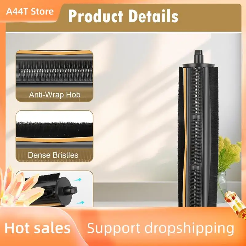

A44T For Dreame X40 Ultra / X40 Pro Rubber Robot Vacuum Replacement Parts Main Side Or Shearing Brush Mop Dust Bag Filter