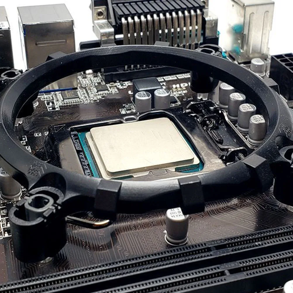 

8pcs CPU Cooler Bracket Socket 1366 2011 Adjustable Heatsink Fan Base Mounting ABS Lightweight Compact Design Easy Install