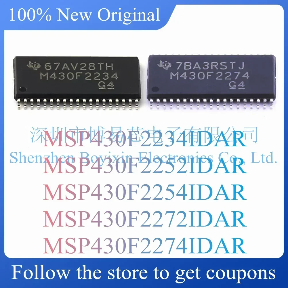 MSP430F2234IDAR MSP430F2252IDAR MSP430F2254IDAR MSP430F2272IDAR MSP430F2274IDAR plastic case