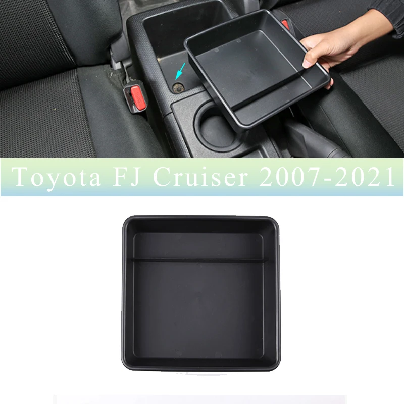 

Car Armrest Box Storage Box For Toyota FJ Cruiser 2007-2021 Central Console Tray Holder Container Organizer Accessories