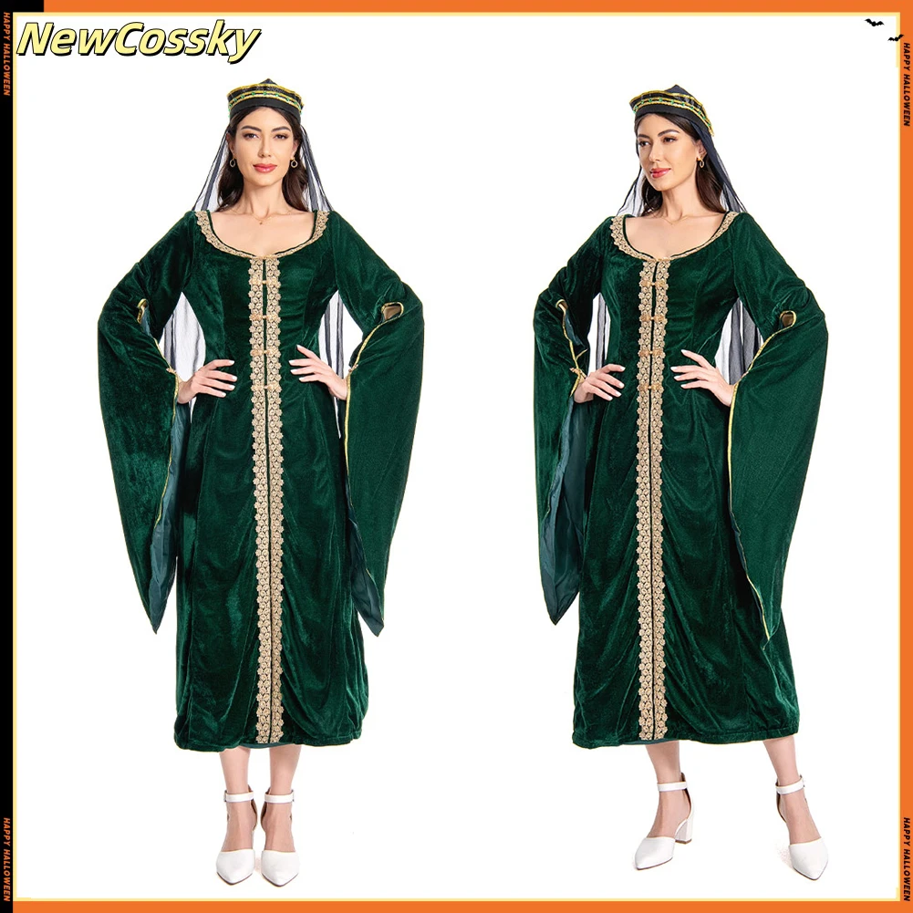 Alicent Cosplay Robe pour Femme, Film Dragon Roleplay, Net Costume, Voile, Halloween, Carnaval, Déguisement de ix, Trempé