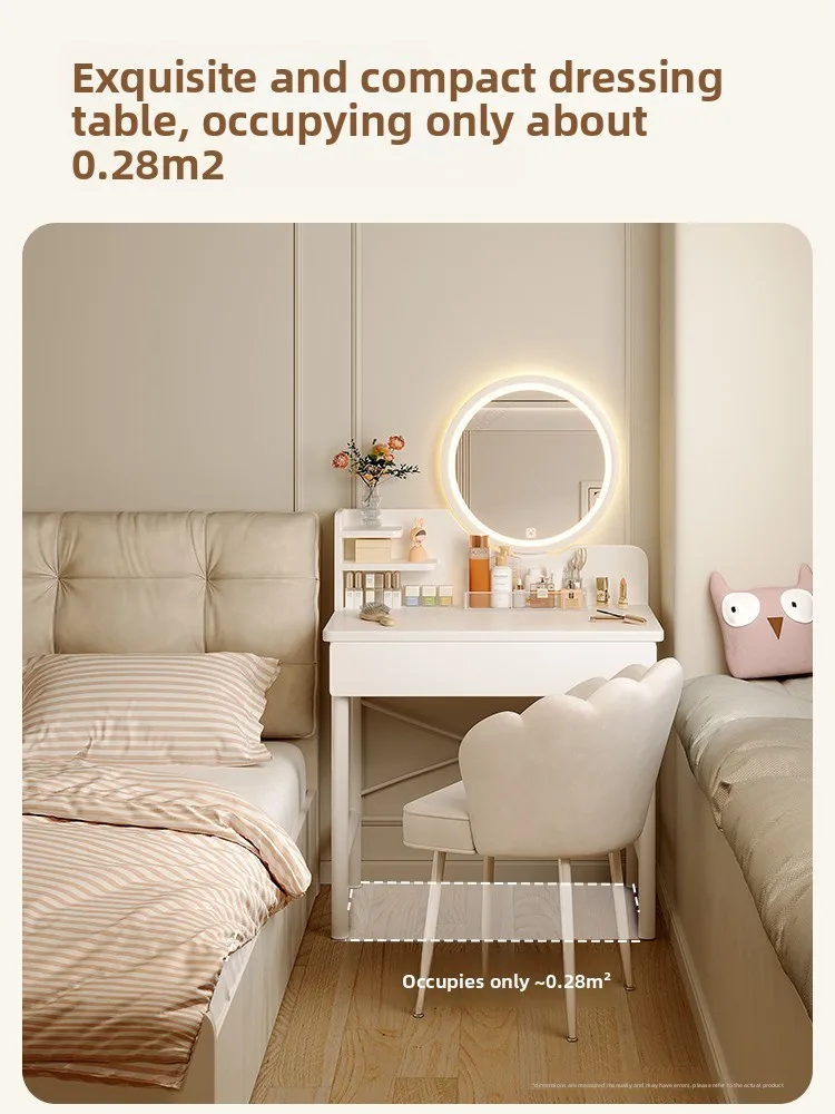 

Dresser small makeup table, simple modern bedroom small apartment, simple makeup table