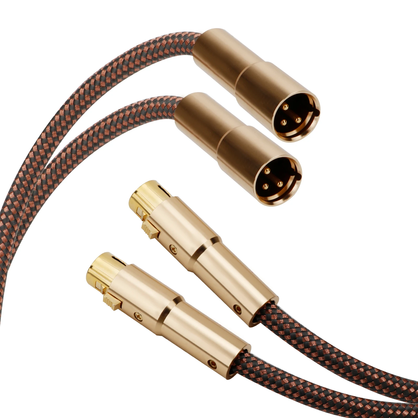Accuphase 40th Anniversary HiFi XLR Cable Wire OCC XLR Male to Female Line High Purity Oxygen Free Copper Cable X434