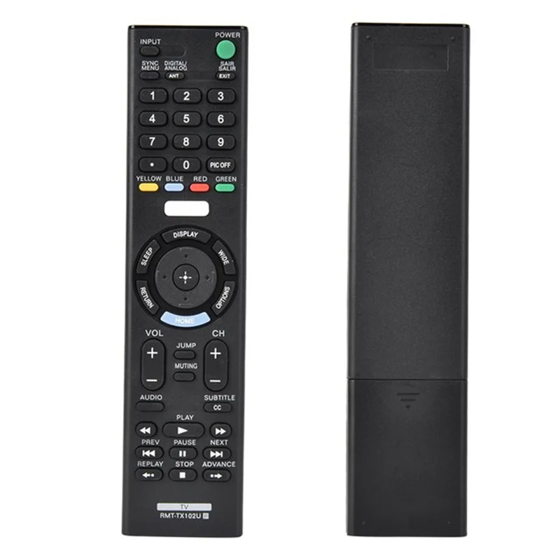 FULL-2X Smart TV Remote Control For Sony Rmt-Tx102u For Rmt-Tx100d Rmt-Tx101j Rmt-Tx101d Rmt-Tx100e Rmt-Tx101e Rmt-Tx200