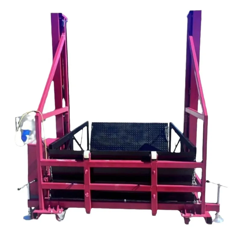 

Mobile loading and unloading platform 2 tons hydraulic up and down handling truck handling elevator loading andunloadingartifact