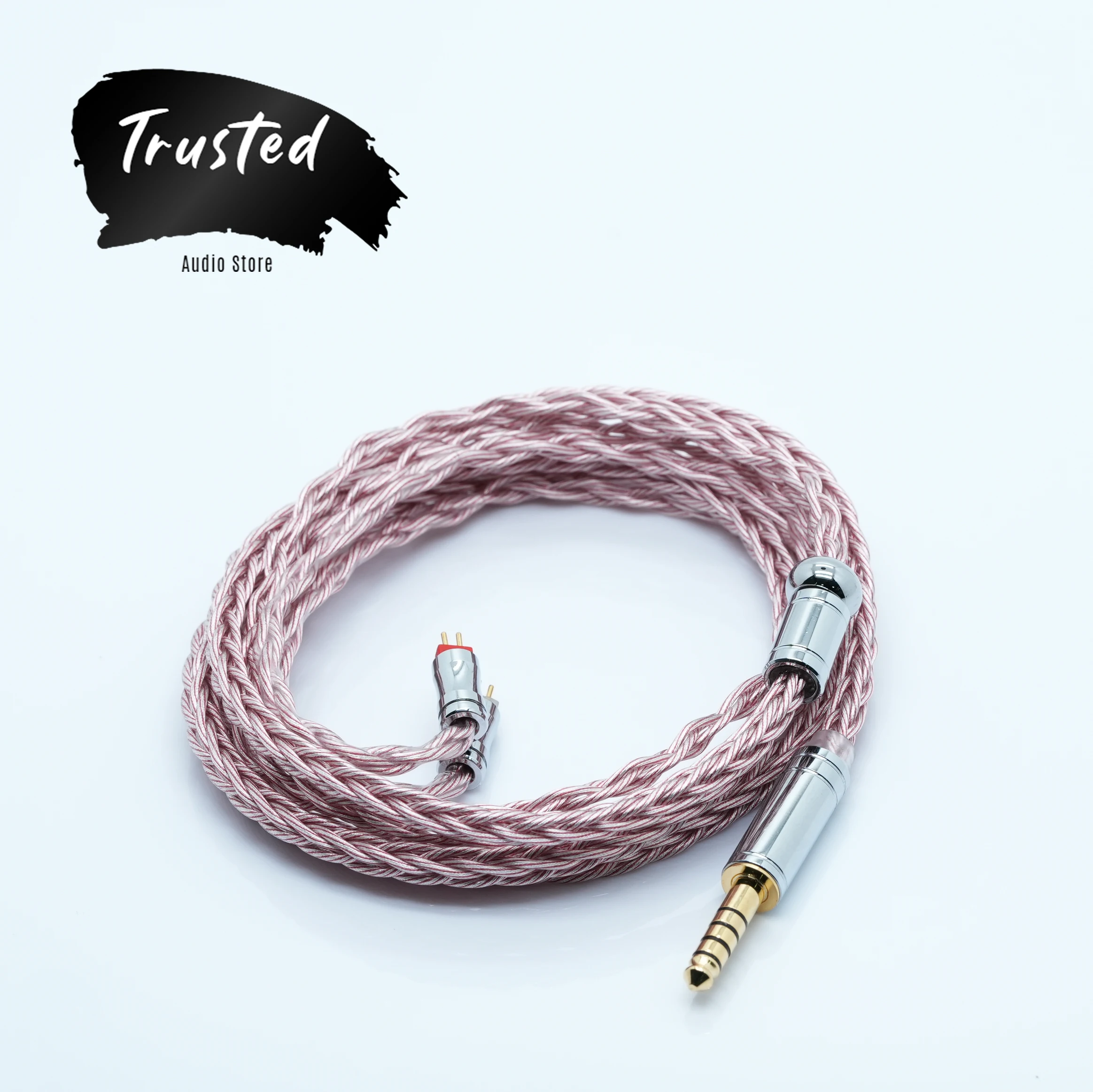 

Trusted-C1 HiFi Earphone Upgrade Cable Monocrystalline copper plated with silver + graphene IEM Cable
