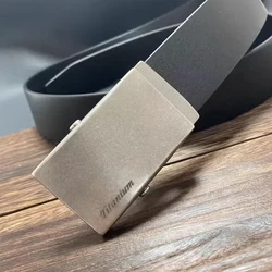 Chrismas Gift Luxury Metal Men Business Casual Automatic Buckle 3.5 CM 3.8CM Wide