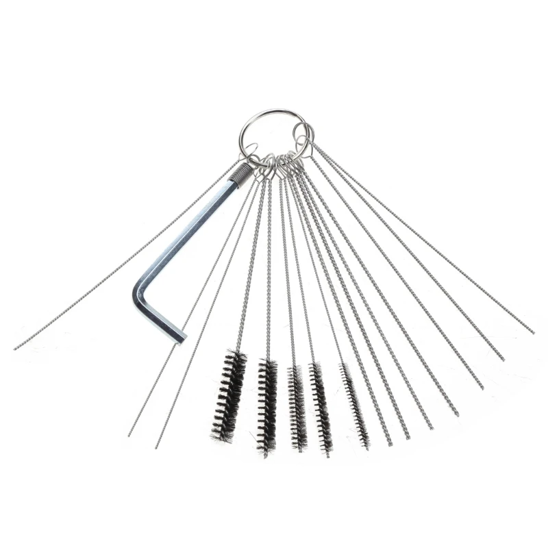 Professional Cleaner Air Brush Cleaning Tools Airbrushes Needle Brush Set Guns Nozzle Cleaner Dropship