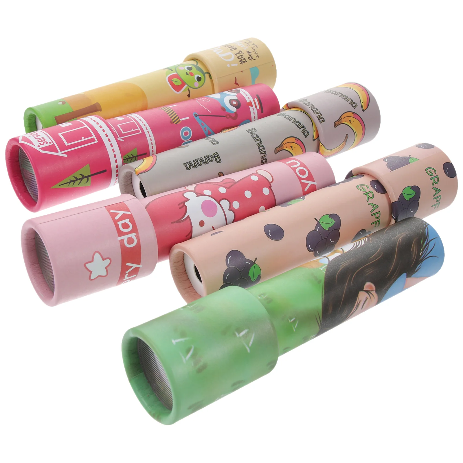 30 Pcs Kaleidoscope Children Mini Toys Kids Learning Retro Scientific Plaything Paper