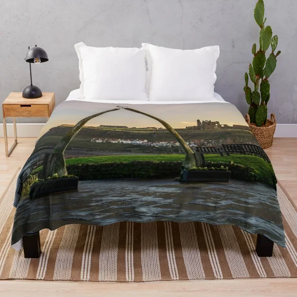 

Iconic Whitby Throw Blanket Cozy Sofa Blanket for TV Watching Napping
